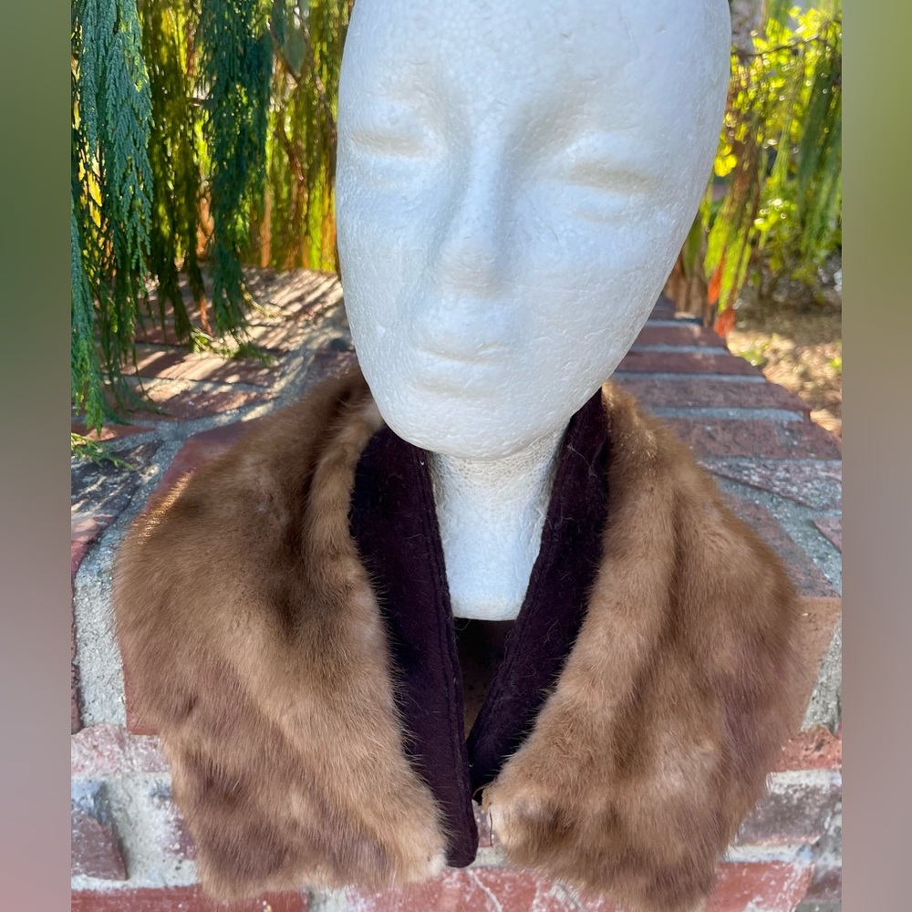 Elegant Mink Fur Collar Jazz Up A Coat For A Night Out
